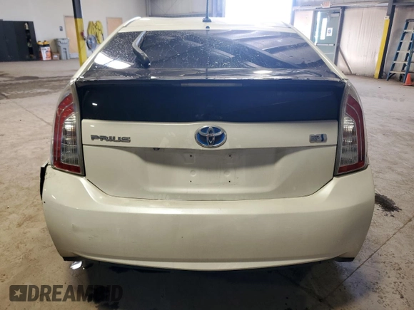 2013 Toyota Prius One with VIN JTDKN3DU2D5598707, listed as a Copart auction lot 53676085 with 171,732 mi miles and Salvage Title. Bid and sale history available at DreamBid. Image 6.