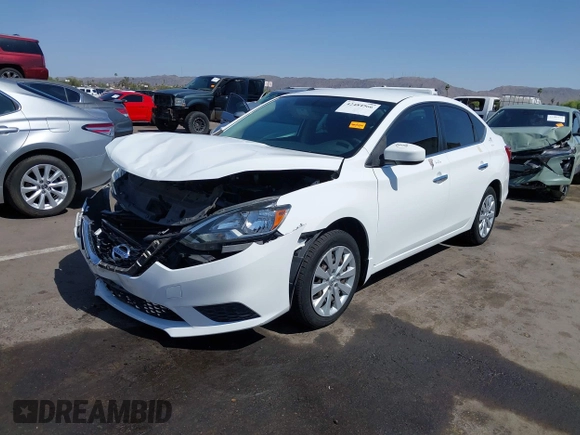 2017 Nissan Sentra S with VIN 3N1AB7APXHY248697, listed as a IAAI auction lot 42484566 with 96,615 mi miles and . Bid and sale history available at DreamBid. Image 17.