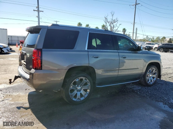 2017 Chevrolet Tahoe Premier with VIN 1GNSCCKC4HR330182, listed as a Copart auction lot 81810744 with 96,614 mi miles and Salvage Title. Bid and sale history available at carsss.com. Image 3.