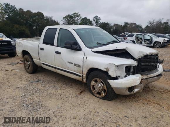 2006 Dodge Ram 2500 SLT with VIN 3D7KR28C86G122141, listed as a Copart auction lot 43026955 with 178,378 mi miles and Salvage Title. Bid and sale history available at carsss.com. Image 4.