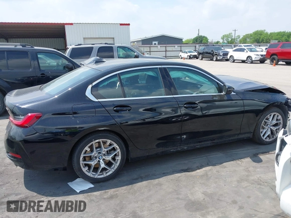2025 BMW 3 Series 330i with VIN 3MW69CW08S8F04505, listed as a IAAI auction lot 41951475 with 6,053 mi miles and . Bid and sale history available at carsss.com. Image 14.