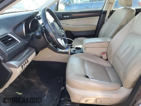 2015 Subaru Legacy 2.5i Limited with VIN 4S3BNBL67F3040136, listed as a Copart auction lot 46649635 with 124,273 mi miles and Salvage Title. Bid and sale history available at carsss.com. Image 7.