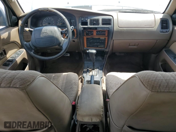 1996 Toyota 4Runner SR5 with VIN JT3GN86R9T0018428, listed as a Copart auction lot 62335695 with 383,241 mi miles and Clean title. Bid and sale history available at DreamBid. Image 8.