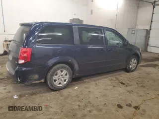 2012 Dodge Grand Caravan SE with VIN 2C4RDGBG2CR333664, listed as a Copart auction lot 46734485 with 211,138 mi miles and Salvage Title. Bid and sale history available at DreamBid. Image 3.