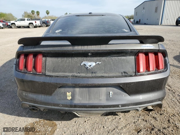 2015 Ford Mustang EcoBoost with VIN 1FA6P8TH8F5423318, listed as a Copart auction lot 47206965 with 132,104 mi miles and Salvage Title. Bid and sale history available at carsss.com. Image 6.