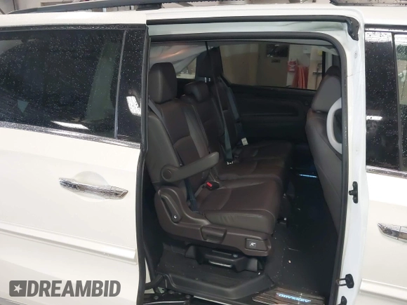 2018 Honda Odyssey Elite with VIN 5FNRL6H96JB027498, listed as a IAAI auction lot 41934458 with 80,653 mi miles. Bid and sale history available at carsss.com. Image 8.