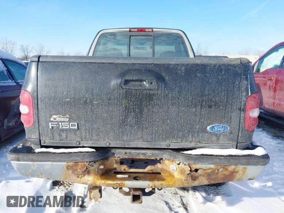 1997 Ford F-150 XL with VIN 1FTDF08W5VKD47103, listed as a IAAI auction lot 41345739 with 209,732 mi miles. Bid and sale history available at carsss.com. Image 16.