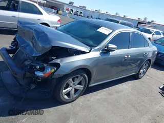 2013 Volkswagen Passat SE w/Sunroof with VIN 1VWBP7A35DC112333, listed as a IAAI auction lot 41718676 with 105,110 mi miles. Bid and sale history available at carsss.com. Image 13.