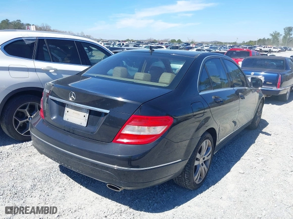 2008 Mercedes-Benz C-Class 3.0L Sport with VIN WDDGF54X28F071197, listed as a IAAI auction lot 41805407 with 321,902 mi miles. Bid and sale history available at carsss.com. Image 4.