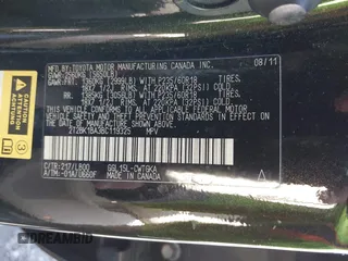 2011 Lexus RX 350 with VIN 2T2BK1BA3BC119325, listed as a IAAI auction lot 41828468 with Not Provided miles and . Bid and sale history available at DreamBid. Image 9.