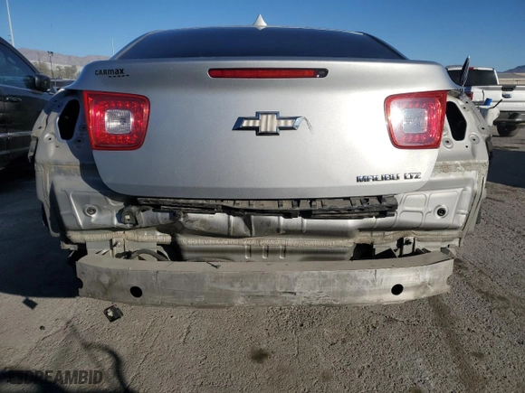 2013 Chevrolet Malibu LTZ with VIN 1G11H5SA1DF230254, listed as a Copart auction lot 88349045 with 135,480 mi miles and Salvage Title. Bid and sale history available at carsss.com. Image 6.