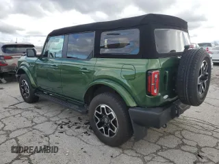 2023 Ford Bronco z VIN 1FMEE5BP1PLB18612, wystawiony jako Copart lot #53937575 z przebiegiem 28 536 mil mil oraz Szkoda całkowita • Salvage title. Historia ofert i sprzedaży dostępna na DreamBid. Obrazek 2.