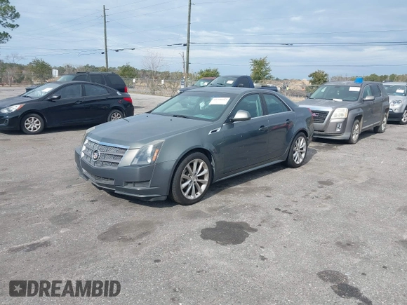 2011 Cadillac CTS Sedan Luxury with VIN 1G6DG5EY5B0157263, listed as a IAAI auction lot 41398463 with 181,130 mi miles. Bid and sale history available at carsss.com. Image 2.