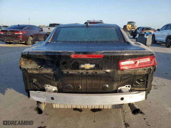 2017 Chevrolet Camaro 1LT with VIN 1G1FA1RS4H0145970, listed as a Copart auction lot 49417535 with 37,119 mi miles and Salvage Title. Bid and sale history available at carsss.com. Image 6.