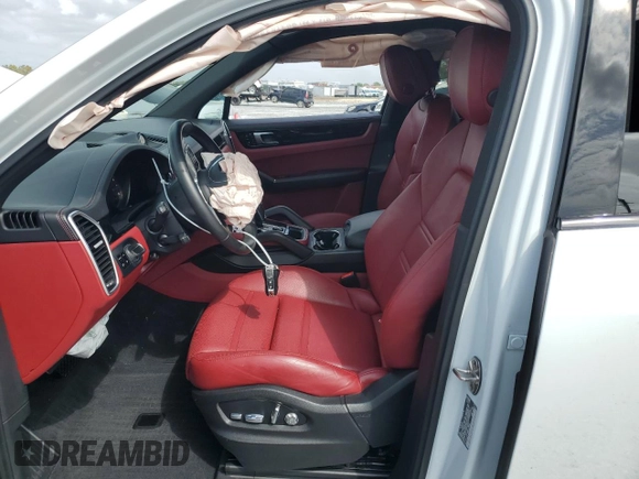 2021 Porsche Cayenne with VIN WP1AA2AY9MDA07852, listed as a Copart auction lot 48318465 with Not provided miles and Salvage title. Bid and sale history available at DreamBid. Image 7.