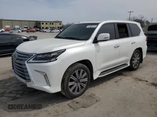 2017 Lexus LX with VIN JTJHY7AX1H4243737, listed as a Copart auction lot 47953415 with 69,509 mi miles and Salvage Title. Bid and sale history available at carsss.com. Image 1.