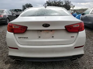 2015 Kia Optima LX with VIN KNAGM4A77F5555249, listed as a Copart auction lot 48341055 with 143,028 mi miles and Non Repairable. Bid and sale history available at carsss.com. Image 6.