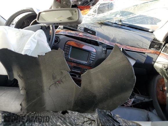 2006 Mercedes-Benz S 500 z VIN WDBNG84J56A469198, wystawiony jako Copart lot #82806504 z przebiegiem Nie podano mil oraz Szkoda całkowita • Salvage title. Historia ofert i sprzedaży dostępna na DreamBid. Obrazek 8.