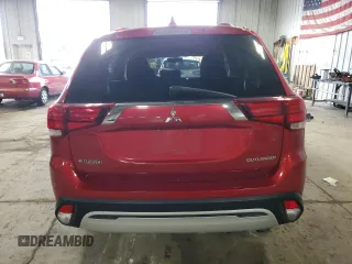 2019 Mitsubishi Outlander ES with VIN JA4AD2A30KZ012753, listed as a Copart auction lot 61459495 with 81,447 mi miles and Salvage title. Bid and sale history available at DreamBid. Image 6.