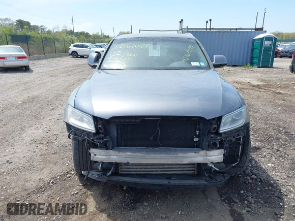2014 Audi Q5 Premium Plus with VIN WA1LFAFP2EA060718, listed as a IAAI auction lot 42161099 with 122,914 mi miles and . Bid and sale history available at DreamBid. Image 13.