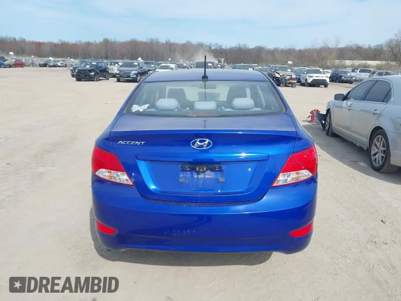 2013 Hyundai Accent GLS with VIN KMHCT4AE2DU553796, listed as a IAAI auction lot 42064167 with 173,799 mi miles. Bid and sale history available at carsss.com. Image 17.