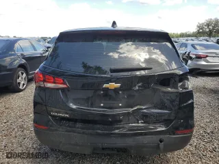 2024 Chevrolet Equinox LS with VIN 3GNAXHEG9RL131262, listed as a Copart auction lot 52107575 with 16,721 mi miles and Non Repairable. Bid and sale history available at carsss.com. Image 6.