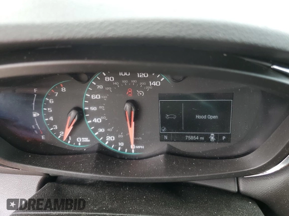 2021 Chevrolet Trax LT with VIN KL7CJLSB6MB318318, listed as a Copart auction lot 61654885 with 75,854 mi miles and Salvage title. Bid and sale history available at DreamBid. Image 9.