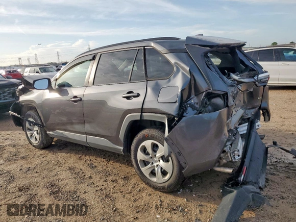 2019 Toyota RAV4 LE with VIN 2T3H1RFV4KC027080, listed as a Copart auction lot 60912315 with 39,445 mi miles and Salvage title. Bid and sale history available at DreamBid. Image 2.