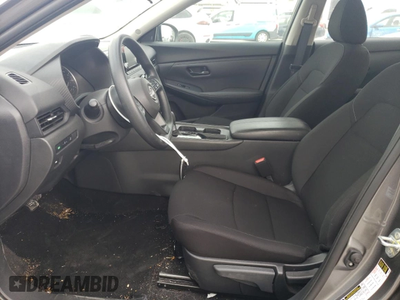 2025 Nissan Sentra S with VIN 3N1AB8BV5SY251324, listed as a Copart auction lot 51345315 with 4,642 mi miles and Salvage Title. Bid and sale history available at DreamBid. Image 7.