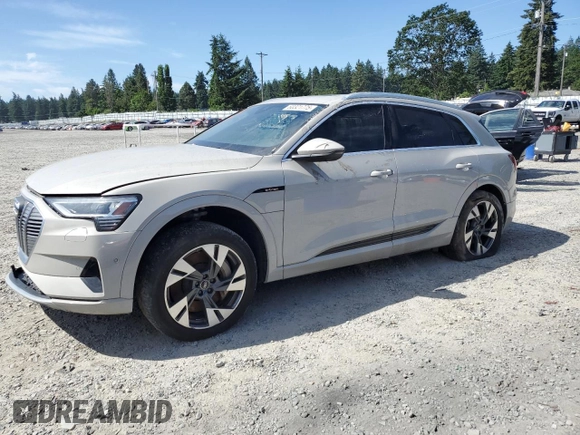 2022 Audi e-tron Premium Plus with VIN WA1LAAGE5NB025922, listed as a Copart auction lot 60321775 with 35,498 mi miles and Clean title. Bid and sale history available at DreamBid. Image 1.