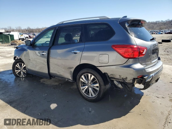 2020 Nissan Pathfinder S z VIN 5N1DR2AM6LC650471, wystawiony jako Copart lot #47031885 z przebiegiem 75 413 mil mil oraz Szkoda całkowita • Salvage title. Historia ofert i sprzedaży dostępna na DreamBid. Obrazek 2.