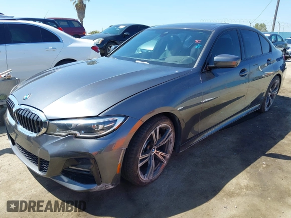 2019 BMW 3 Series 330i with VIN WBA5R1C55KAK11925, listed as a IAAI auction lot 41982248 with 62,711 mi miles and . Bid and sale history available at DreamBid. Image 2.