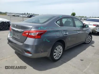 2019 Nissan Sentra S z VIN 3N1AB7AP5KY423252, wystawiony jako Copart lot #54676075 z przebiegiem 54 812 mil mil oraz Szkoda całkowita • Salvage title. Historia ofert i sprzedaży dostępna na DreamBid. Obrazek 3.