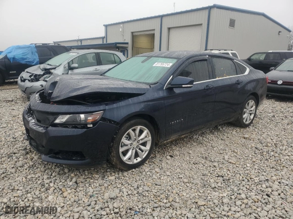 2016 Chevrolet Impala LT with VIN 2G1115S39G9135072, listed as a Copart auction lot 81755724 with 0 mi miles and Clean Title. Bid and sale history available at carsss.com. Image 1.