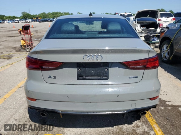 2020 Audi A3 Sedan S line Premium with VIN WAUBEGFF0LA013759, listed as a Copart auction lot 58943083 with 40,473 mi miles and Salvage Title. Bid and sale history available at carsss.com. Image 6.