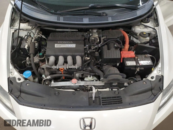 2016 Honda CR-Z EX with VIN JHMZF1C65GS001542, listed as a Copart auction lot 60165925 with 107,879 mi miles and Salvage title. Bid and sale history available at DreamBid. Image 12.