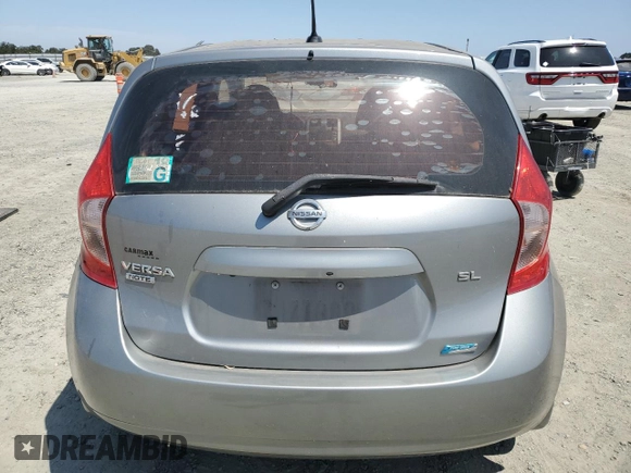 2014 Nissan Note SV с VIN 3N1CE2CP8EL376090, выставлен на аукционе Copart как лот 60933395 с пробегом 73 401 миль миль и Чистый • Clean title. История ставок и продаж доступна на DreamBid. Изображение 6.