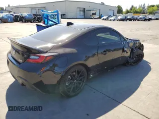 2024 Toyota GR86 Premium with VIN JF1ZNBE18R9757197, listed as a Copart auction lot 69134444 with 8,448 mi miles and Salvage Title. Bid and sale history available at carsss.com. Image 3.