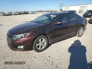 2015 Kia Optima LX with VIN 5XXGM4A76FG480770, listed as a Copart auction lot 74543674 with 110,010 mi miles and Salvage title. Bid and sale history available at DreamBid. Image 1.