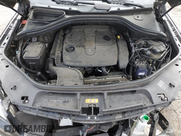 2014 Mercedes-Benz M 350 with VIN 4JGDA5JBXEA412807, listed as a Copart auction lot 60500575 with 138,617 mi miles and Salvage title. Bid and sale history available at DreamBid. Image 12.