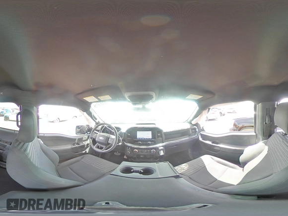 2023 Ford F-150 XL with VIN 1FTEW1EPXPFC20804, listed as a Copart auction lot 56555615 with 60,984 mi miles and Salvage title. Bid and sale history available at DreamBid. Image 14.