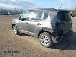 2018 Jeep Renegade Latitude with VIN ZACCJBBB8JPH51136, listed as a IAAI auction lot 42027011 with 65,252 mi miles and . Bid and sale history available at carsss.com. Image 3.