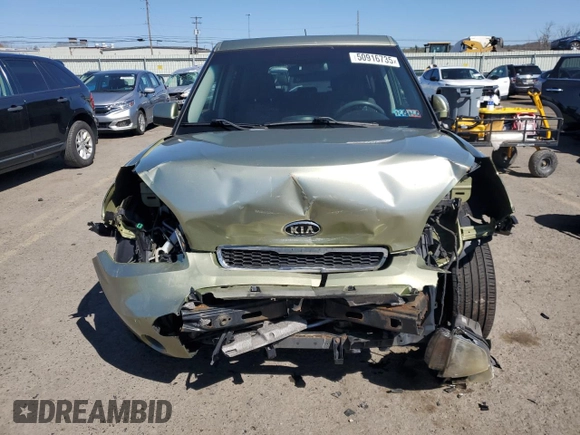 2010 Kia Soul + with VIN KNDJT2A2XA7042384, listed as a Copart auction lot 50916735 with 208,782 mi miles and Salvage Title. Bid and sale history available at carsss.com. Image 5.