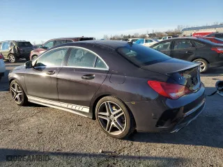 2014 Mercedes-Benz CLA-Class CLA 45 AMG with VIN WDDSJ5CBXEN029182, listed as a Copart auction lot 42688635 with 99,266 mi miles and Salvage Title. Bid and sale history available at carsss.com. Image 2.
