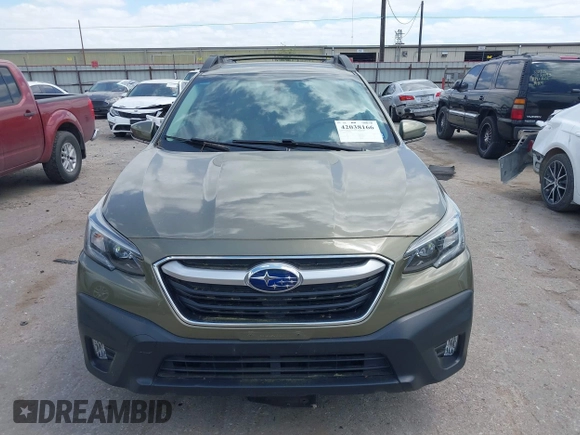 2022 Subaru Outback Premium with VIN 4S4BTAFC1N3115618, listed as a IAAI auction lot 42038166 with 9,846 mi miles and . Bid and sale history available at DreamBid. Image 6.