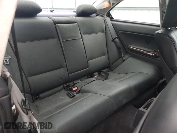 2001 BMW 3 Series 325Ci z VIN WBABN33461JW48543, wystawiony jako Copart lot #58722205 z przebiegiem 188 213 mil mil oraz Szkoda całkowita • Salvage title. Historia ofert i sprzedaży dostępna na DreamBid. Obrazek 10.