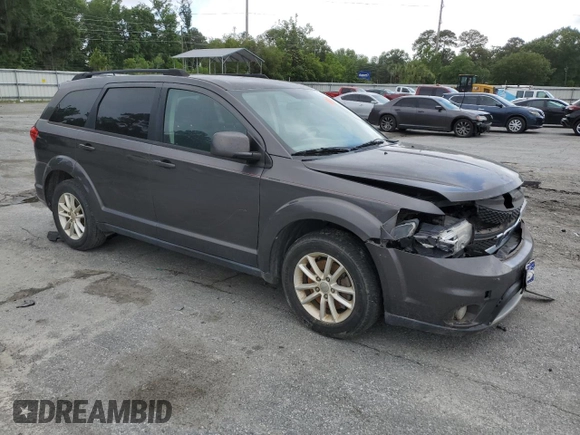 2017 Dodge Journey SXT with VIN 3C4PDCBG7HT510231, listed as a Copart auction lot 56735015 with 168,312 mi miles and Salvage title. Bid and sale history available at DreamBid. Image 4.