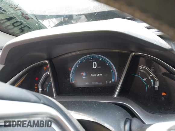 2018 Honda Civic EX-L with VIN JHMFC1F72JX043788, listed as a IAAI auction lot 41853131 with 137,266 mi miles and . Bid and sale history available at DreamBid. Image 7.