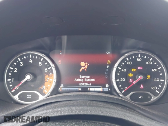 2018 Jeep Renegade Limited with VIN ZACCJADBXJPH12121, listed as a IAAI auction lot 42003114 with 53,126 mi miles and . Bid and sale history available at DreamBid. Image 7.