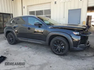 2024 Mazda CX-50 S Select with VIN 7MMVABAM8RN196074, listed as a Copart auction lot 50386815 with 7,836 mi miles and Salvage Title. Bid and sale history available at DreamBid. Image 4.